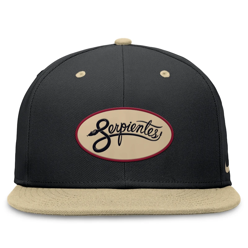 Men's Nike Black/Gold Arizona Diamondbacks City Connect True Fitted Hat