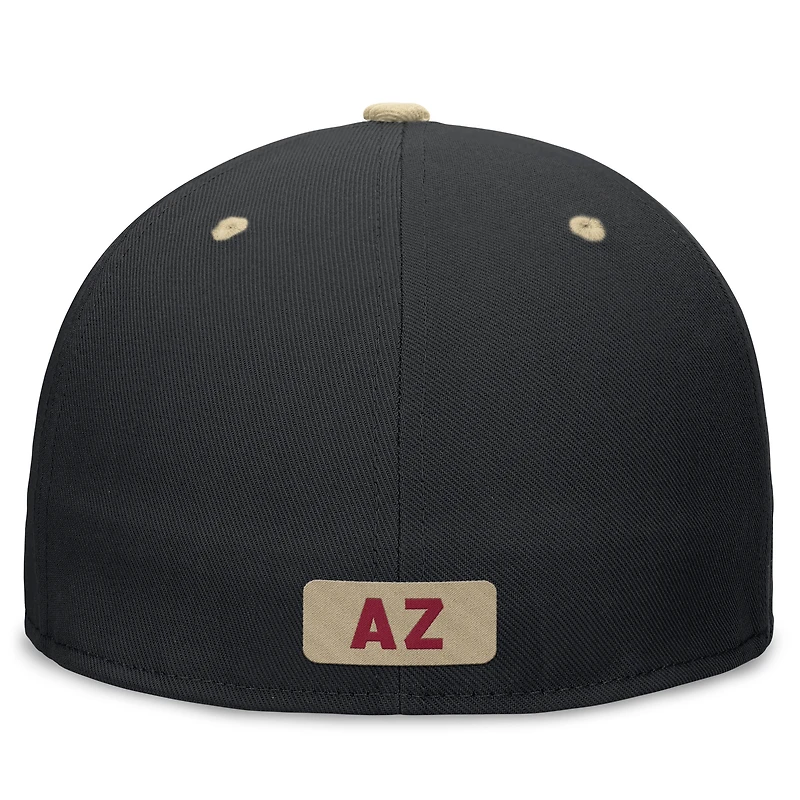 Men's Nike Black/Gold Arizona Diamondbacks City Connect True Fitted Hat
