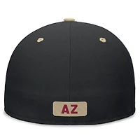 Men's Nike Black/Gold Arizona Diamondbacks City Connect True Fitted Hat