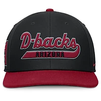 Men's Nike Black/Red Arizona Diamondbacks Pro Performance Snapback Hat
