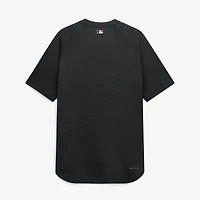 Haut raglan Dri-FIT Nike Authentic collection noir pour homme, Arizona Diamondbacks, idéal l'entraînement au bâton avant un match.