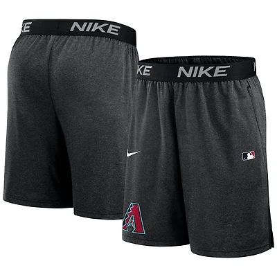 Men's Nike Black Arizona Diamondbacks Authentic Collection Performance Knit Shorts
