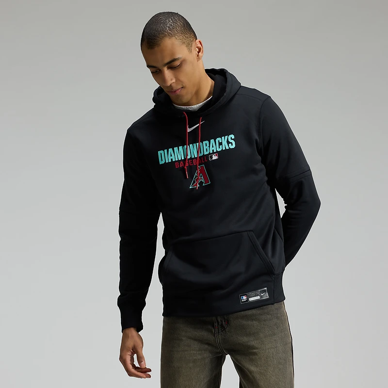 Men's Nike Arizona Diamondbacks Authentic Collection Therma-FIT Hoodie