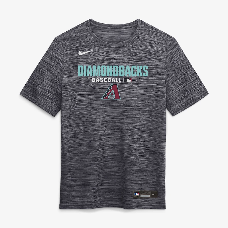 Men's Nike Black Arizona Diamondbacks Authentic Collection Velocity Dri-FIT T-Shirt