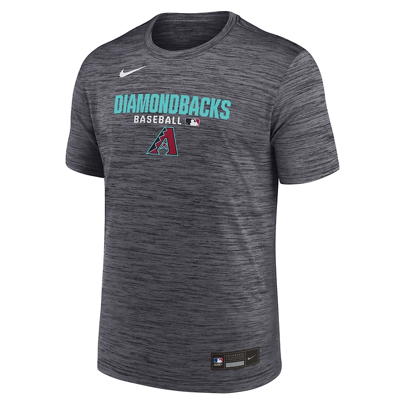 Men's Nike Black Arizona Diamondbacks Authentic Collection Velocity Dri-FIT T-Shirt