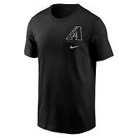Men's Nike  Black Arizona Diamondbacks Bar Loading T-Shirt