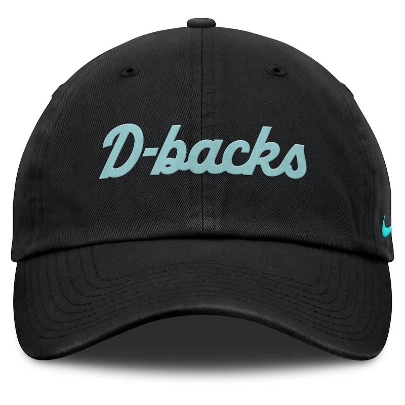 Men's Nike Black Arizona Diamondbacks Club Adjustable Hat