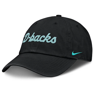 Men's Nike Black Arizona Diamondbacks Club Adjustable Hat