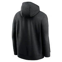 Men's Nike Black Arizona Diamondbacks Club Stack Pullover Hoodie