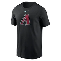 T-shirt Nike pour homme, noir, Arizona Diamondbacks Fuse, grand logo