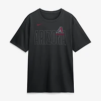 T-shirt Nike Dri-FIT noir pour homme Arizona Diamondbacks Knockout Team Legend