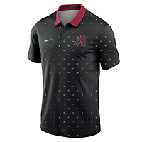 Polo Nike noir Legacy Icon Vapor Dri-FIT des Diamondbacks de l'Arizona pour homme