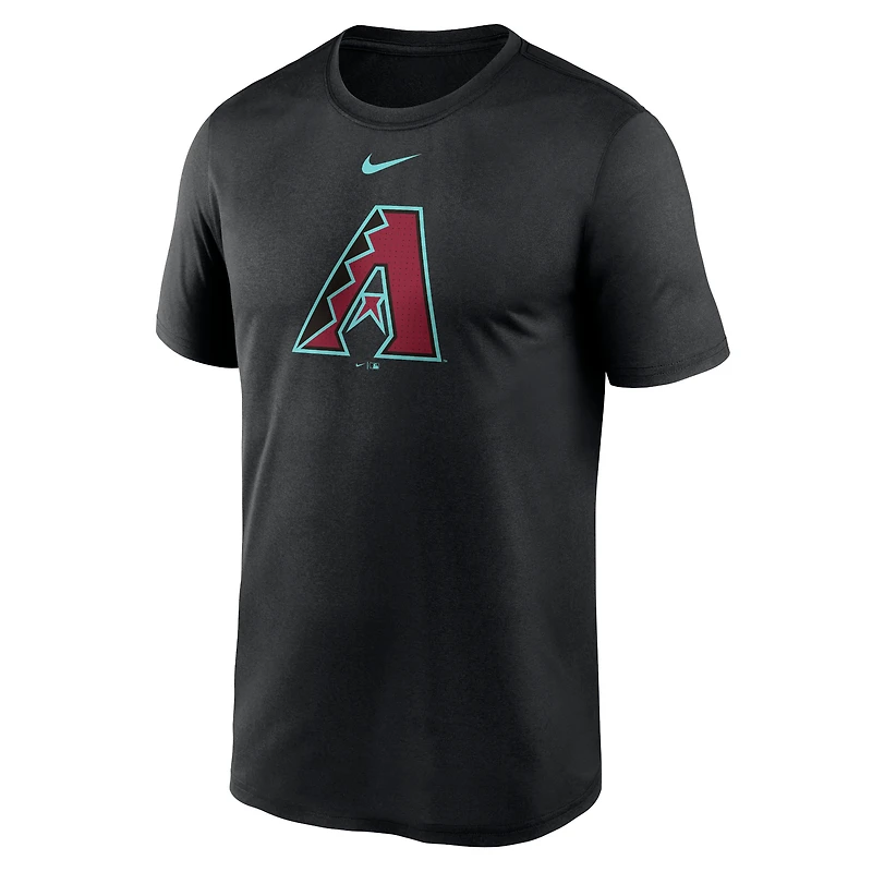 Men's Nike  Black Arizona Diamondbacks Legend Fuse Large Logo Performance T-Shirt