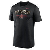 Men's Nike Black Arizona Diamondbacks Local Legend Practice Performance T-Shirt