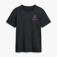 Men's Nike Black Arizona Diamondbacks Primetime 2-Hit T-Shirt