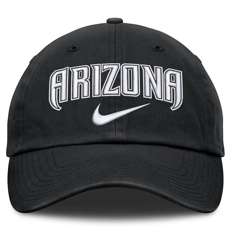 Men's Nike Black Arizona Diamondbacks Primetime Club Adjustable Hat