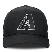 Men's Nike Black Arizona Diamondbacks Rise Dri-FIT A-Frame Adjustable Hat