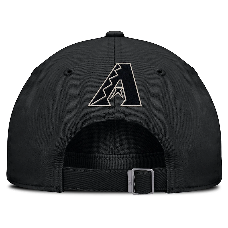 Casquette ajustable Nike noire Statement Club des Diamondbacks de l'Arizona pour homme