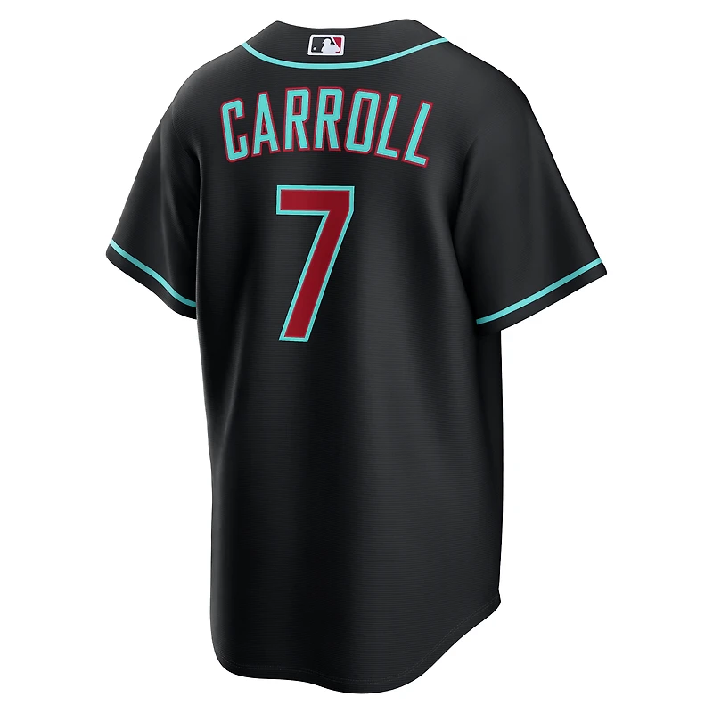 Men's Nike Corbin Carroll Crimson Arizona Diamondbacks Alternate 2 Replica Jersey