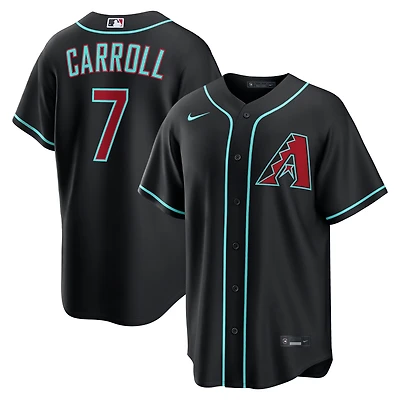 Maillot réplique Nike Corbin Carroll Crimson Arizona Diamondbacks Alternate 2 pour homme