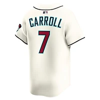 Maillot de joueur Nike Corbin Carroll Cream Arizona Diamondbacks Home Limited pour homme