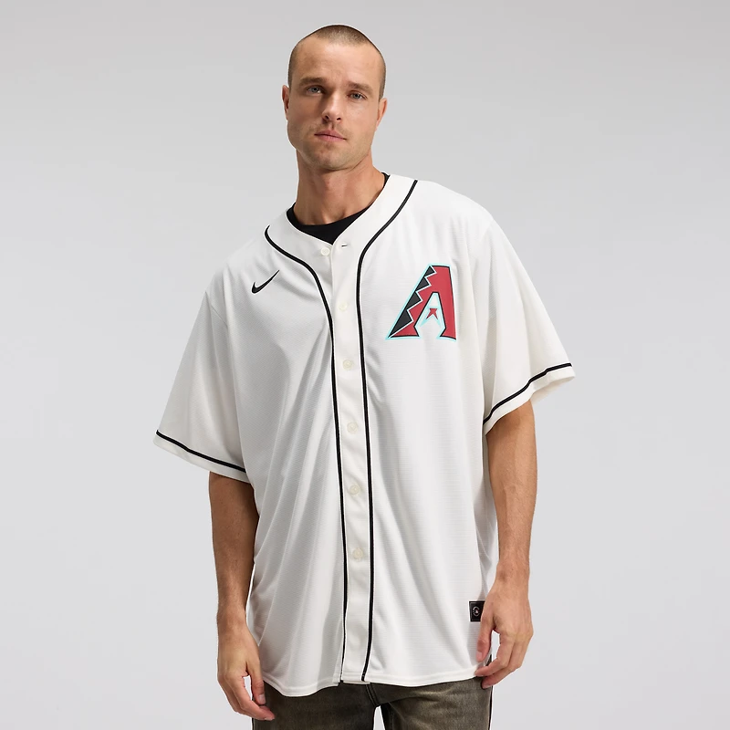 Men's Nike Corbin Carroll Cream Arizona Diamondbacks Home Replica Jersey