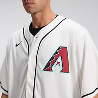 Maillot réplique domicile Nike Corbin Carroll crème des Arizona Diamondbacks pour homme