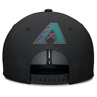 Men's Nike Gray/Black Arizona Diamondbacks Pro Performance Snapback Hat