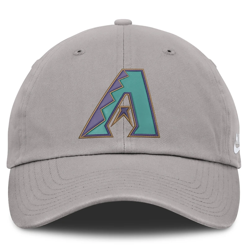 Men's Nike Gray Arizona Diamondbacks Cooperstown Collection Club Adjustable Hat