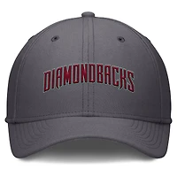 Men's Nike  Gray Arizona Diamondbacks Swoosh Performance Flex Hat