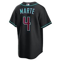 Maillot Nike Ketel Marte noir pour homme des Diamondbacks de l'Arizona