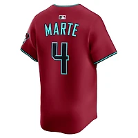Men's Nike Ketel Marte Red Arizona Diamondbacks Alternate 2 Limited Player Jersey