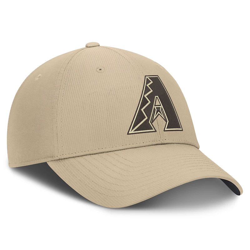 Men's Nike Khaki Arizona Diamondbacks Desert Ripstop Club Adjustable Hat
