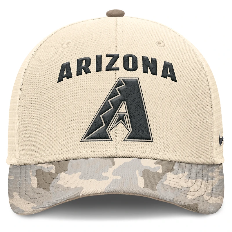 V110793 Dbacks 15A MLB NIK Camo Natural Pack Rise structuré réglable HATMENSTR NB04-15A-DQS-D7W #5