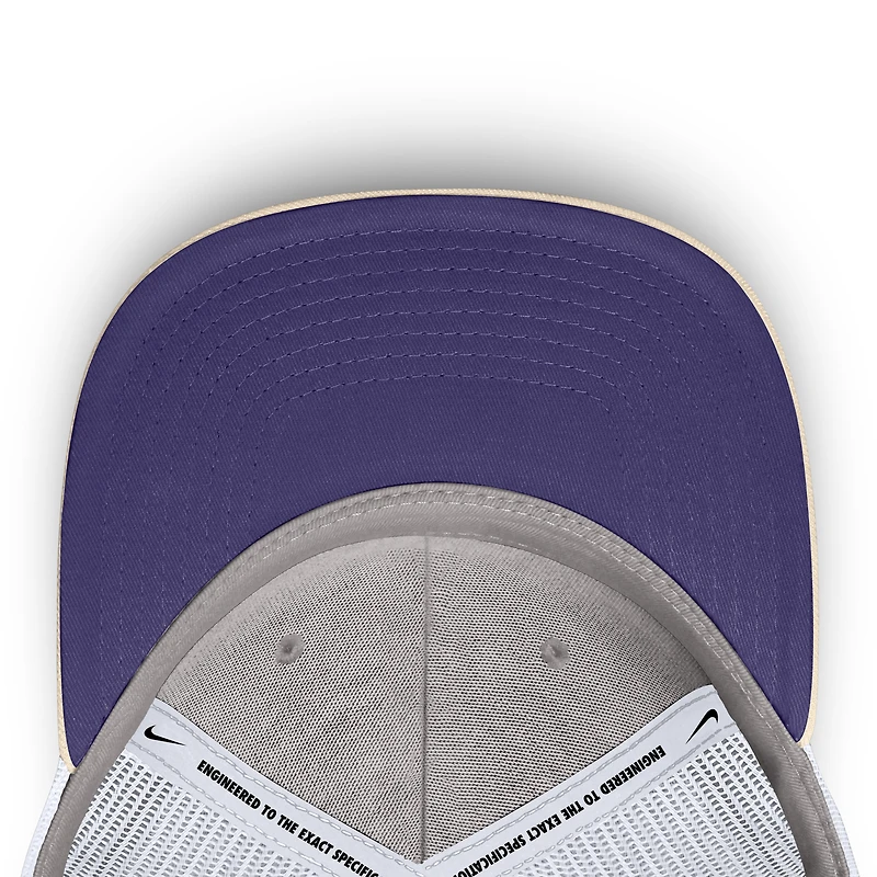 Men's Nike  Natural Arizona Diamondbacks Cooperstown Collection Dri-FIT Rise Trucker Adjustable Hat