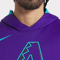 Sweat à capuche sans manches Nike violet Arizona Diamondbacks 2025 City Connect Authentic Collection Dri-FIT pour homme