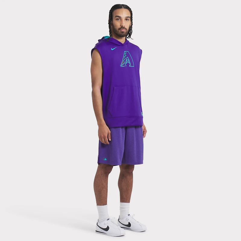 Short Nike violet en tricot Performance pour homme, collection authentique City Connect 2025 des Diamondbacks de l'Arizona