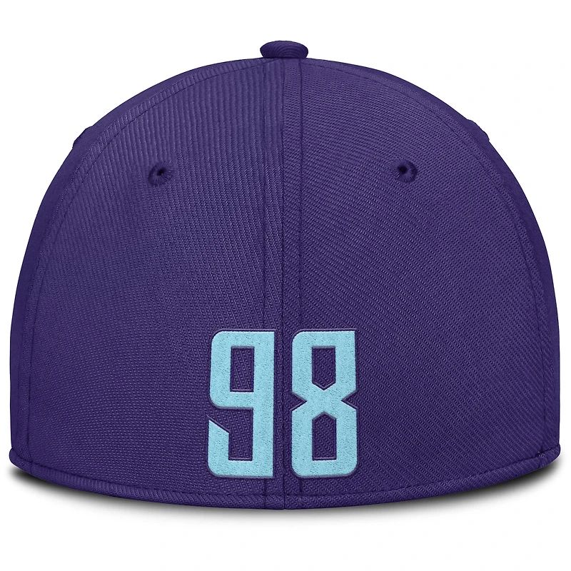 Casquette Nike Performance Flex violette Arizona Diamondbacks 2025 City Connect Rise Swoosh pour homme