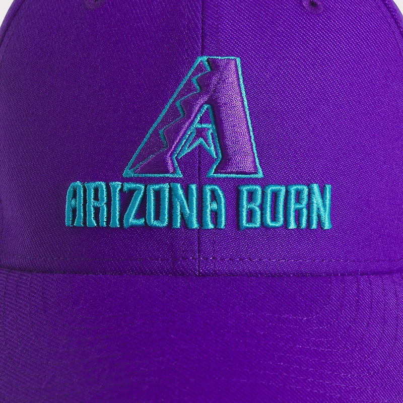 Men's Nike  Purple Arizona Diamondbacks 2025 City Connect Rise Swoosh Performance Flex Hat