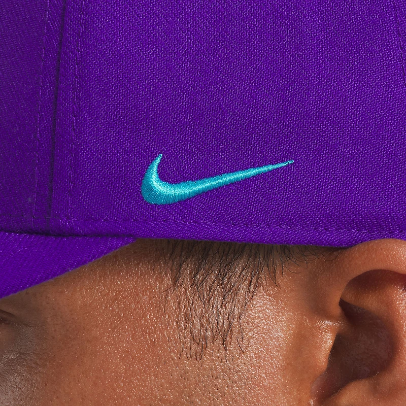 Men's Nike  Purple Arizona Diamondbacks 2025 City Connect Rise Swoosh Performance Flex Hat