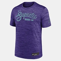 Men's Nike Purple Arizona Diamondbacks Authentic Collection City Connect Velocity Dri-FIT T-Shirt