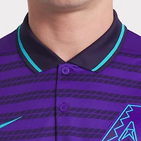 Polo Nike violet Arizona Diamondbacks Authentic Collection City Connect Victory Dri-FIT pour homme