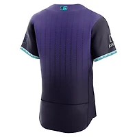 Men's Nike Purple Arizona Diamondbacks City Connect Authentic Sponsor Patch Jersey