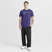 Men's Nike Purple Arizona Diamondbacks City Connect Wordmark T-Shirt