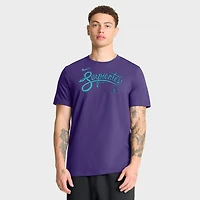 Men's Nike Purple Arizona Diamondbacks City Connect Wordmark T-Shirt