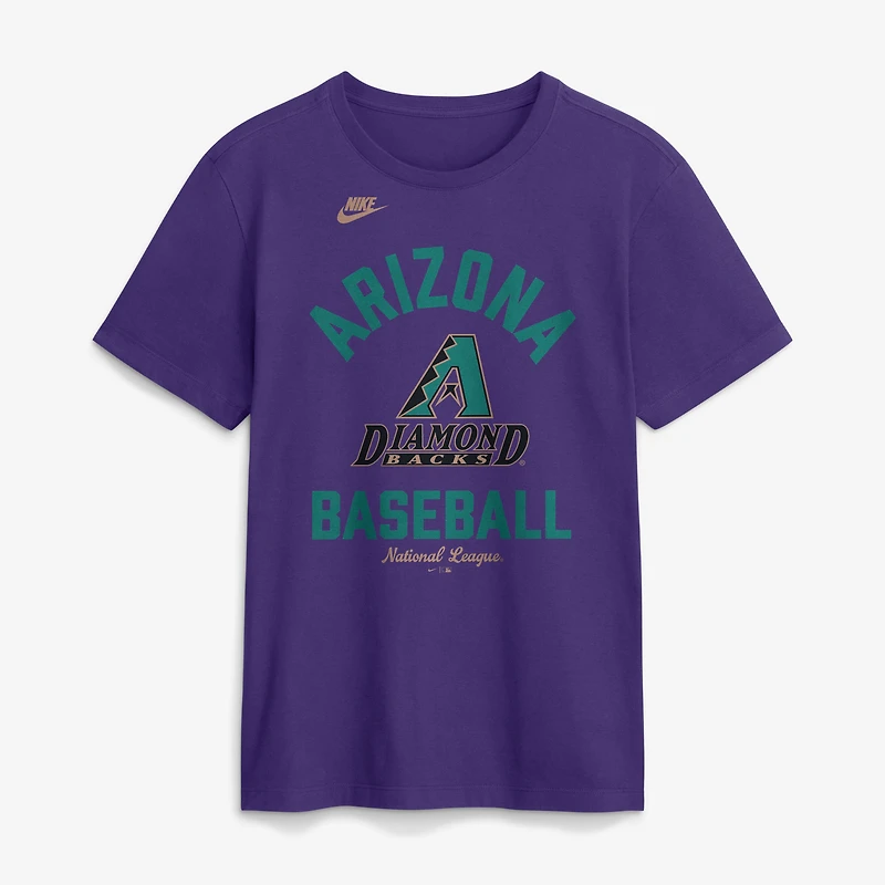 Men's Nike Purple Arizona Diamondbacks Cooperstown Collection T-Shirt