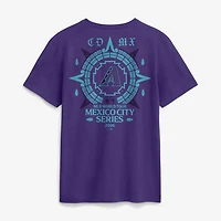 Men's Nike  Purple Arizona Diamondbacks MLB World Tour: Mexico City Series Graphic T-Shirt
