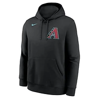 Sweat à capuche Nike Randy Johnson noir pour homme, avec nom et numéro de joueur des Diamondbacks l'Arizona