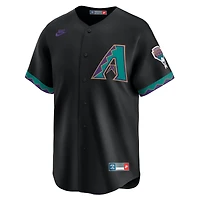 Maillot Nike Randy Johnson noir pour homme, collection limitée Cooperstown, Arizona Diamondbacks