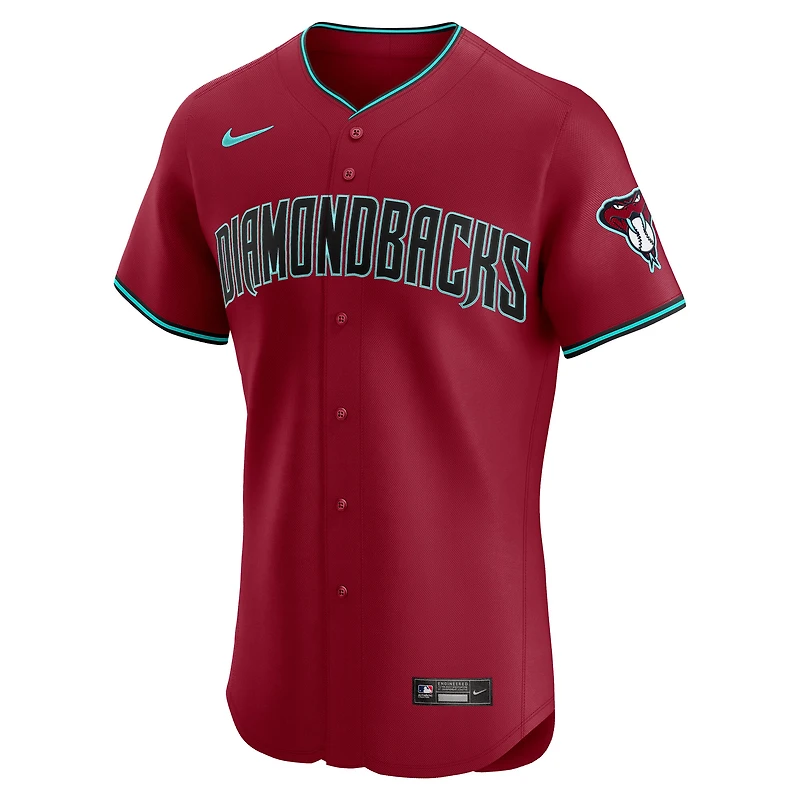 Men's Nike Red Arizona Diamondbacks Alternate 2 Elite Jersey